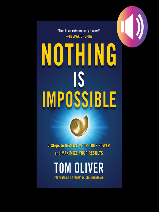 Title details for Nothing Is Impossible by Tom Oliver - Wait list